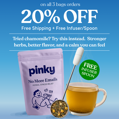 Pinky® 1 Month Supply Stress Relief Tea